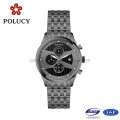 China Manfacturers Custom Stainless Stainless Steel Chronograph Watch 5ATM